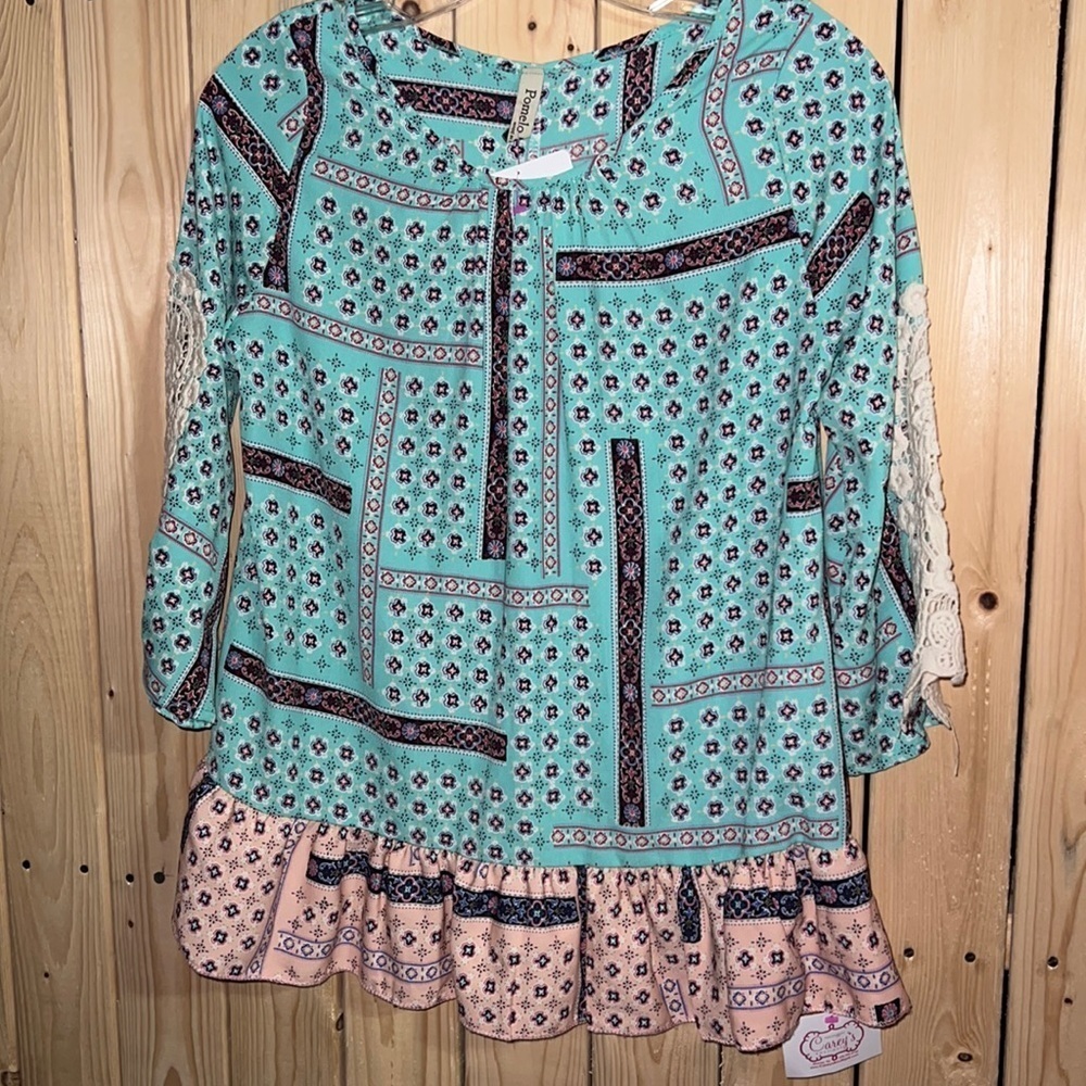 Pomelo Laced Girls Dress XL NWT